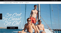 Desktop Screenshot of cabanabroshorts.com